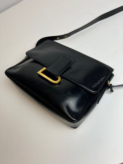 Delvaux Poirier Crossbody / Shoulder Bag Black 1977