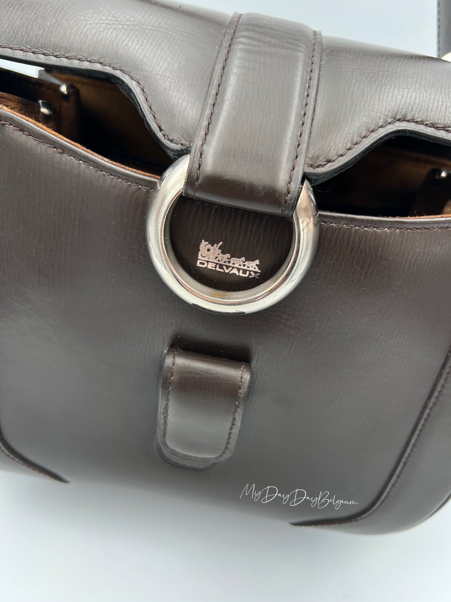 Vintage Delvaux Opera top handle 1970