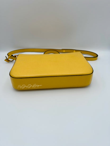 Delvaux crossbody in jumping leather pollen colour 1980s
