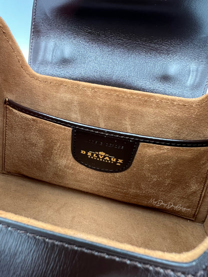 Delvaux Vintage Top Handle Brown 1996