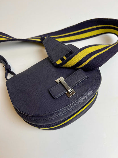Delvaux Mutin Crossbody / Shoulder Bag Purple 2017