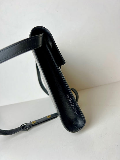 Delvaux Vintage Crossbody / Shoulder Bag Black 1984