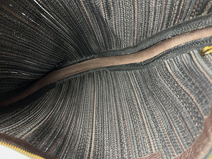 Delvaux Vintage Crossbody / Shoulder Bag Black / Brown 2000