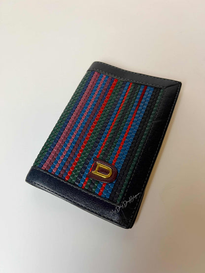Delvaux Cardholder Toile De Cuir