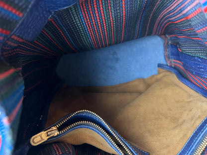 Delvaux Vintage Crossbody / Shoulder Bag Red - Multicolour 1988