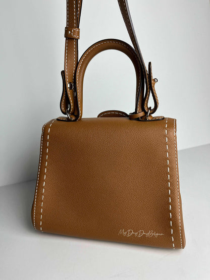 Delvaux Brillant surpiqué