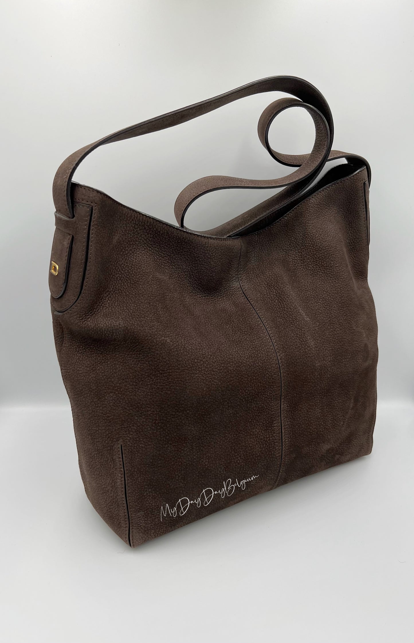 Delvaux Nubuk « 24 heures »crossbody 2011