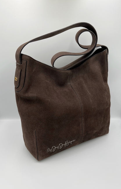 Delvaux Nubuk « 24 heures »crossbody 2011