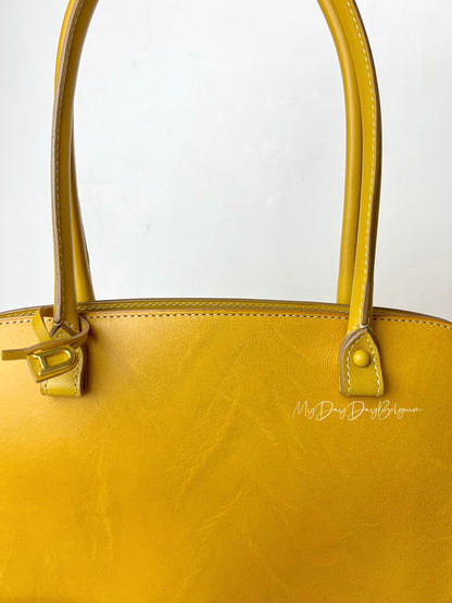 Delvaux Sepia top handle bag 1990s