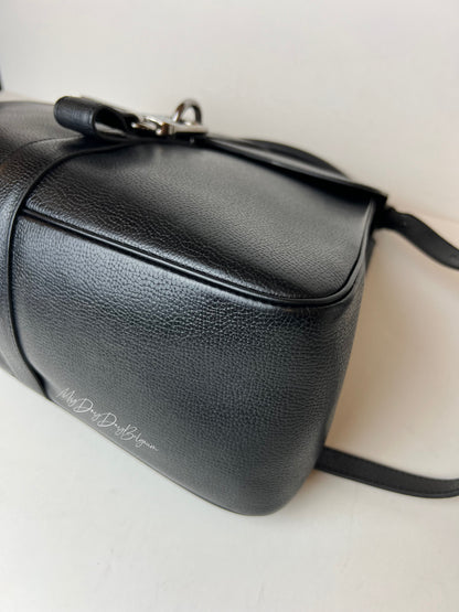 Delvaux Gin Fizz Crossbody / Shoulder Bag Black 1998