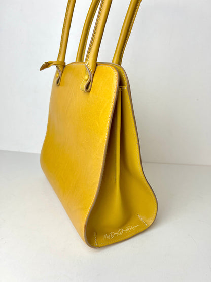 Delvaux Sepia top handle bag 1990s