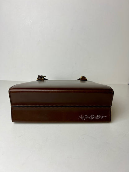 Delvaux Vintage Top Handle Brown 1967