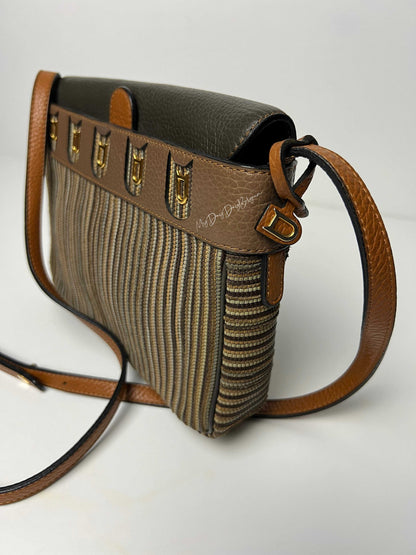 Delvaux Gamay Crossbody / Shoulder Bag Brown - Multicolour 1989