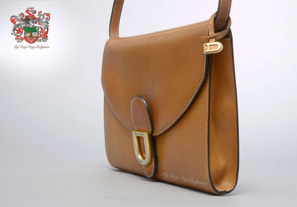 1980 Delvaux Gué crossbody and pochette