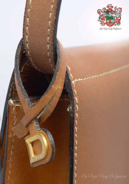 1980 Delvaux Gué crossbody and pochette