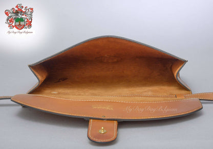 1980 Delvaux Gué crossbody and pochette