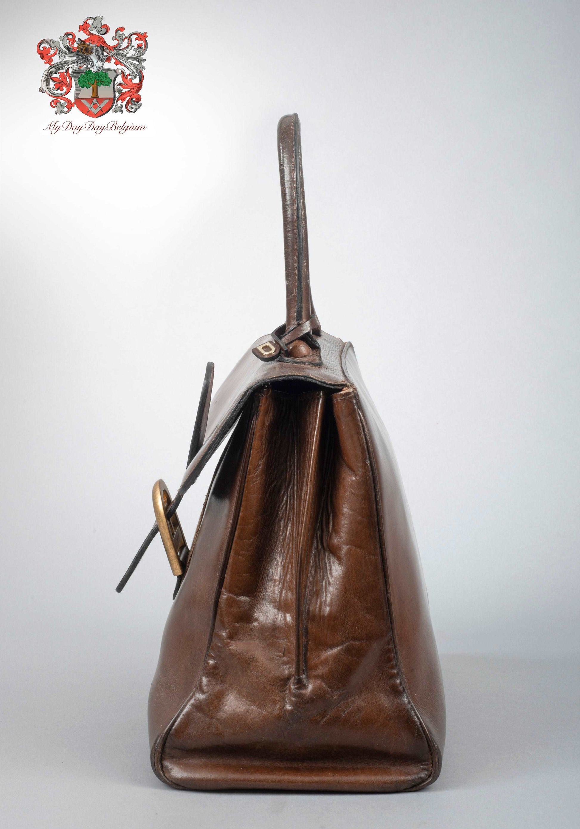 Delvaux Brillant Leather Handbag