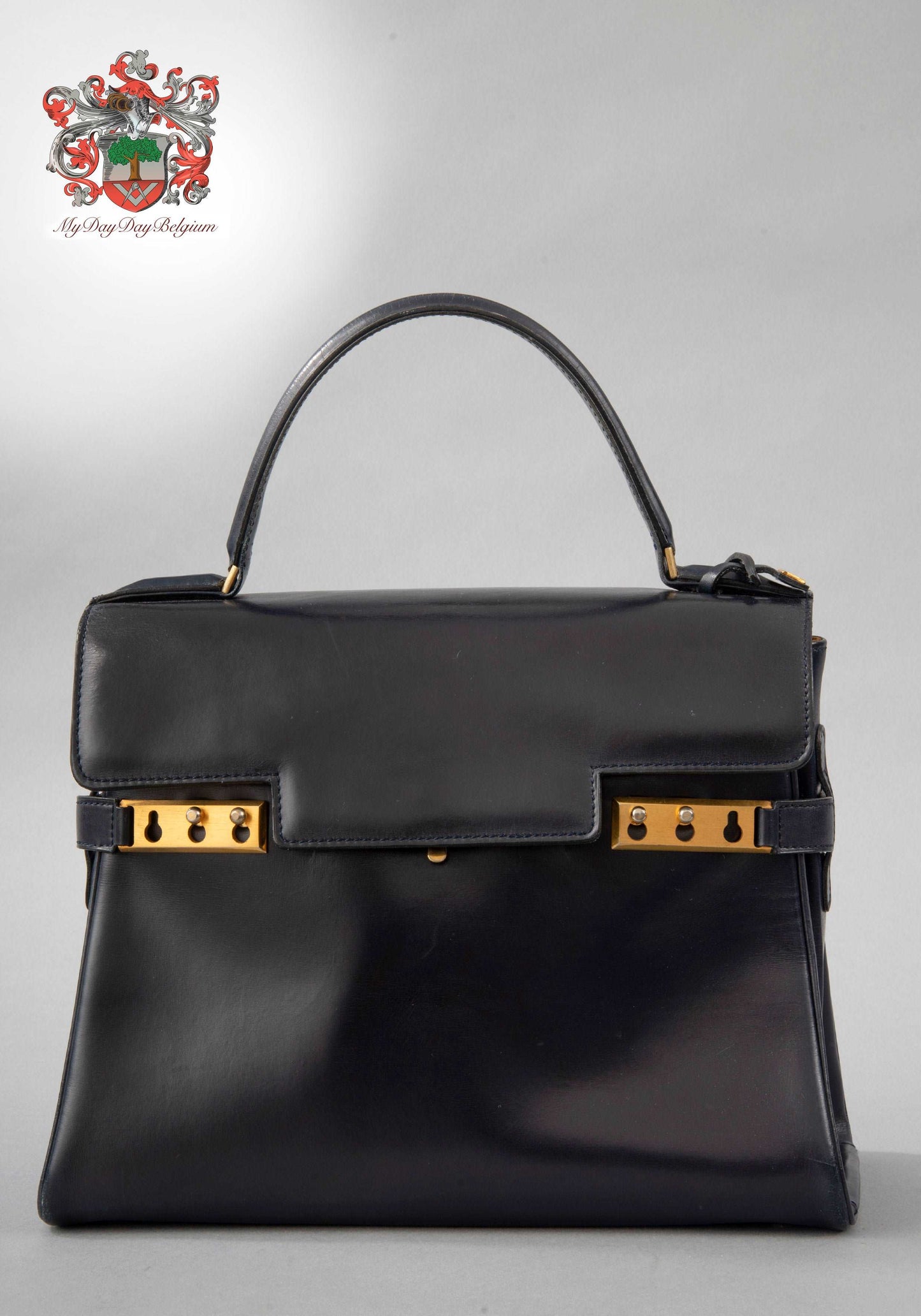 Delavux, Bags, Delvaux Tempete Mini Satchel Black Smooth Leather