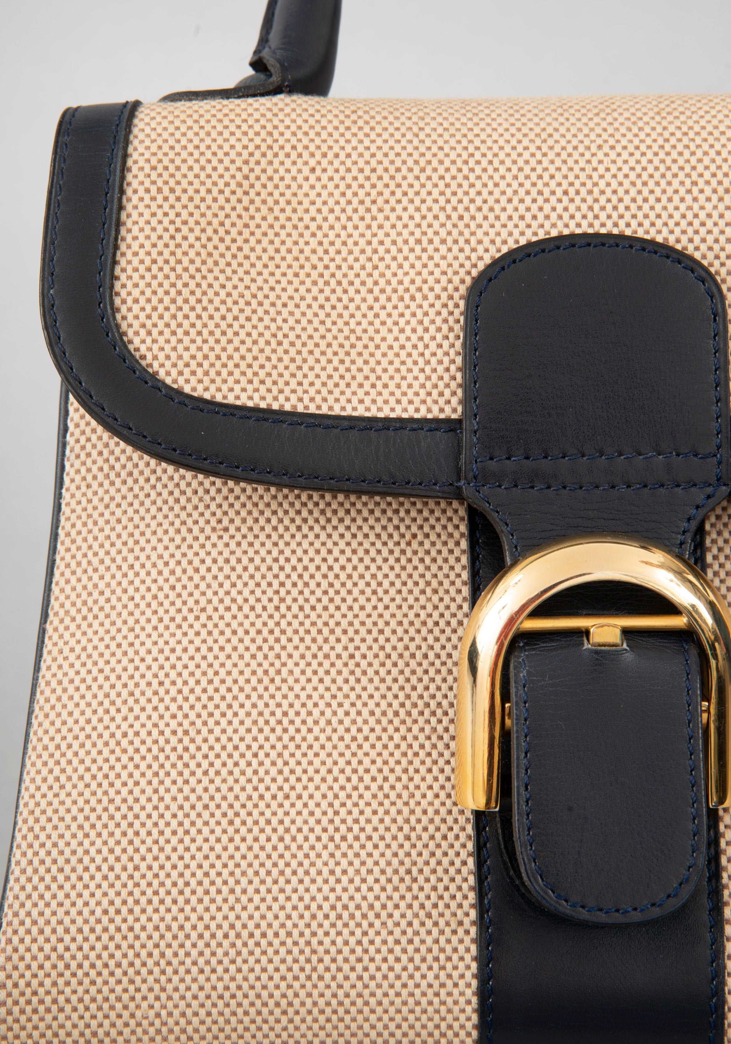 Delvaux canvas online bag