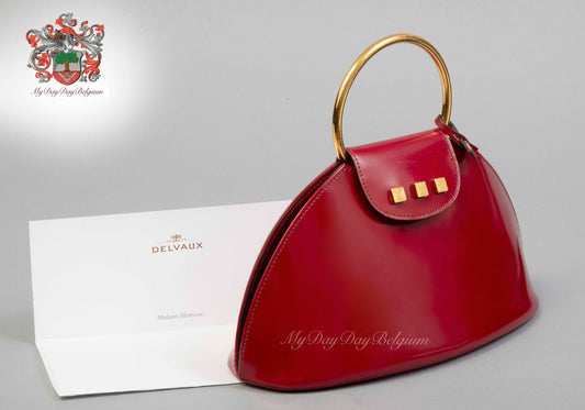 Delvaux Vintage Bag Burgundy The Pin Model 90s - Katheley's