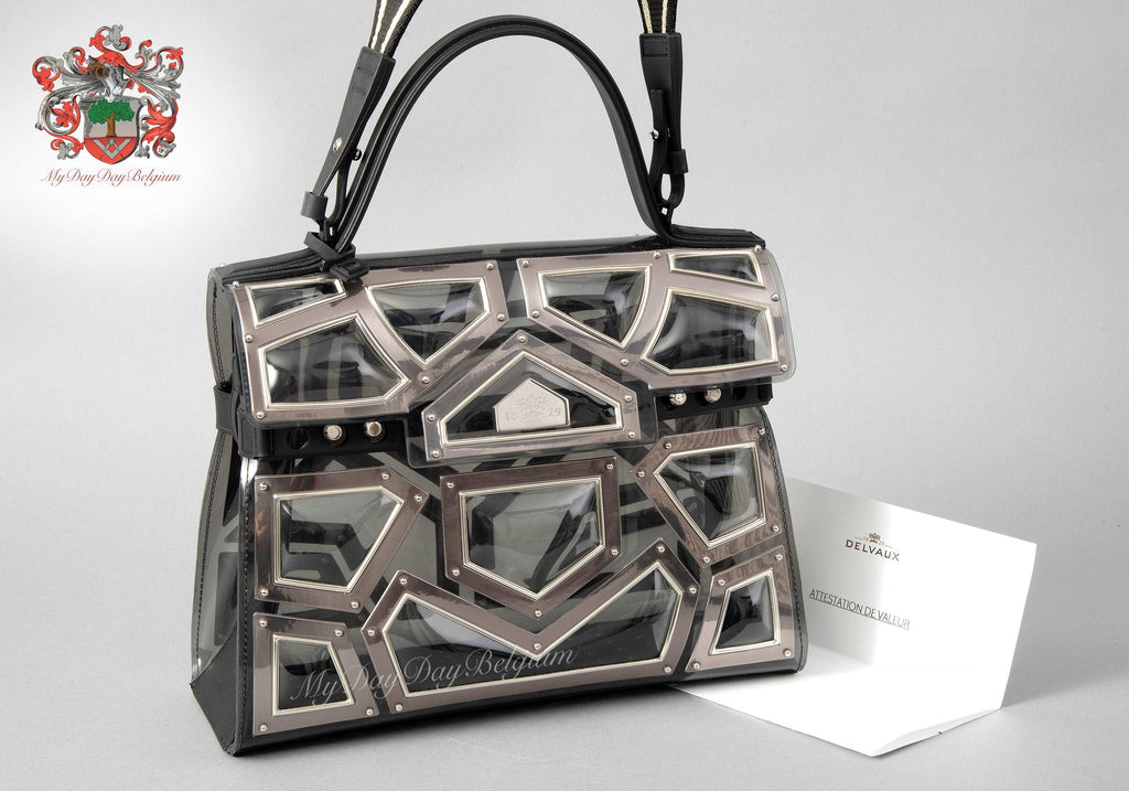 Delvaux Limited Edition Gladiator Tempete PVC Transparent