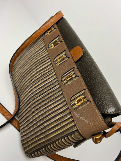 Delvaux Gamay Crossbody / Shoulder Bag Brown - Multicolour 1989
