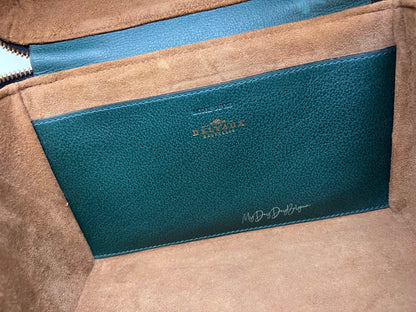 Delvaux Vintage Top Handle Green 1989