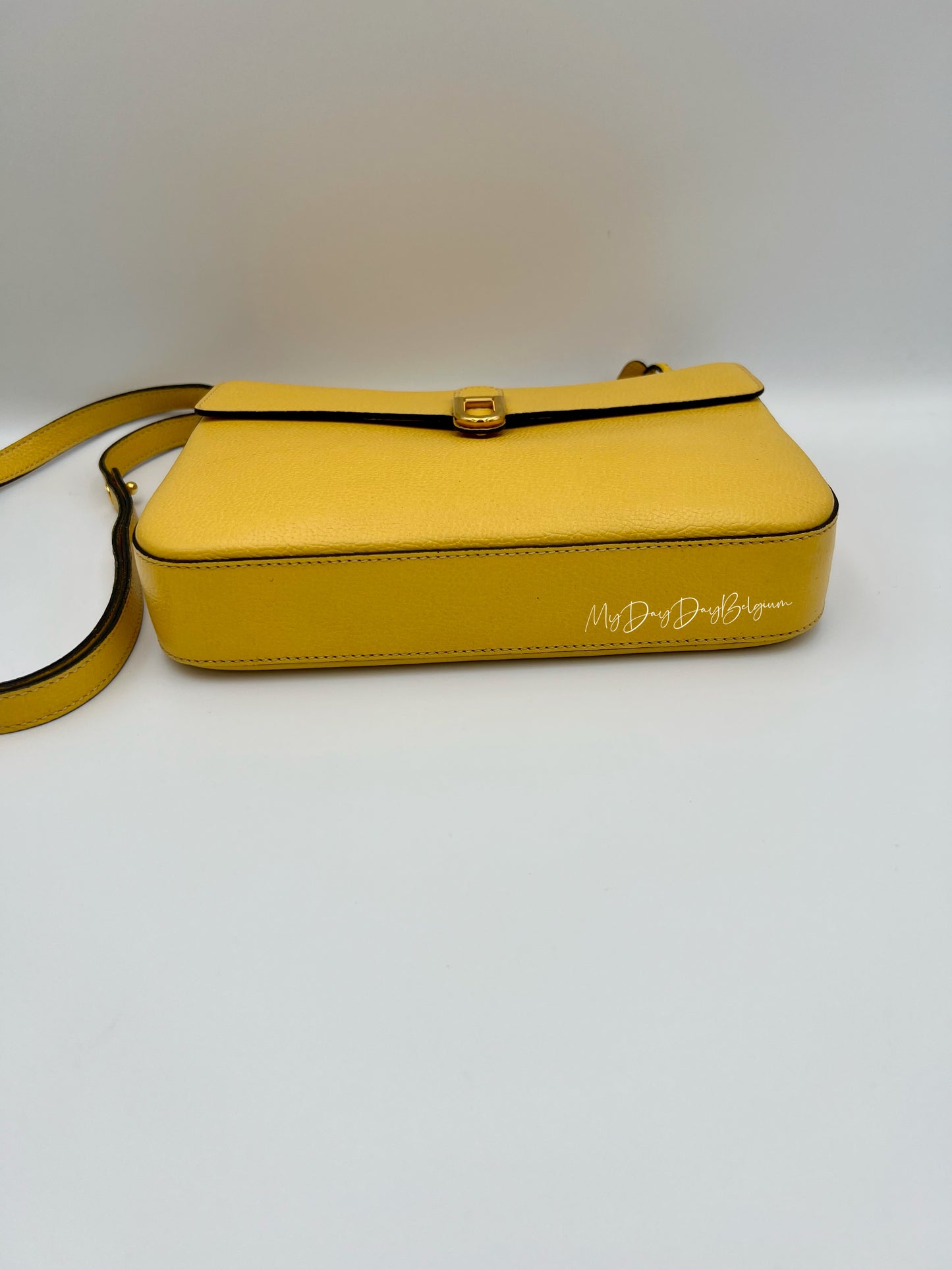 Delvaux crossbody in jumping leather pollen colour 1980s