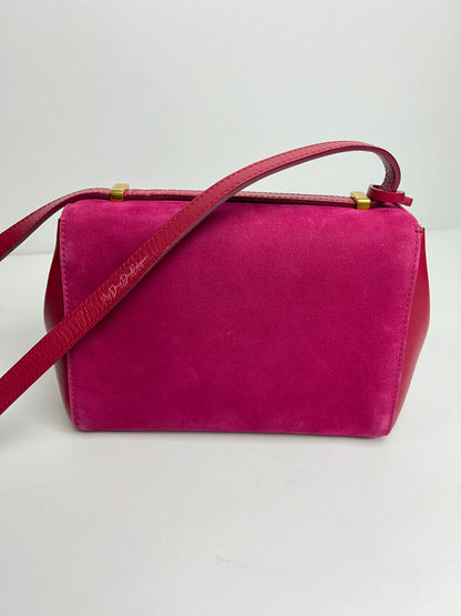 Delvaux Simplissisme City PM Crossbody / Shoulder Bag Framboise 2016