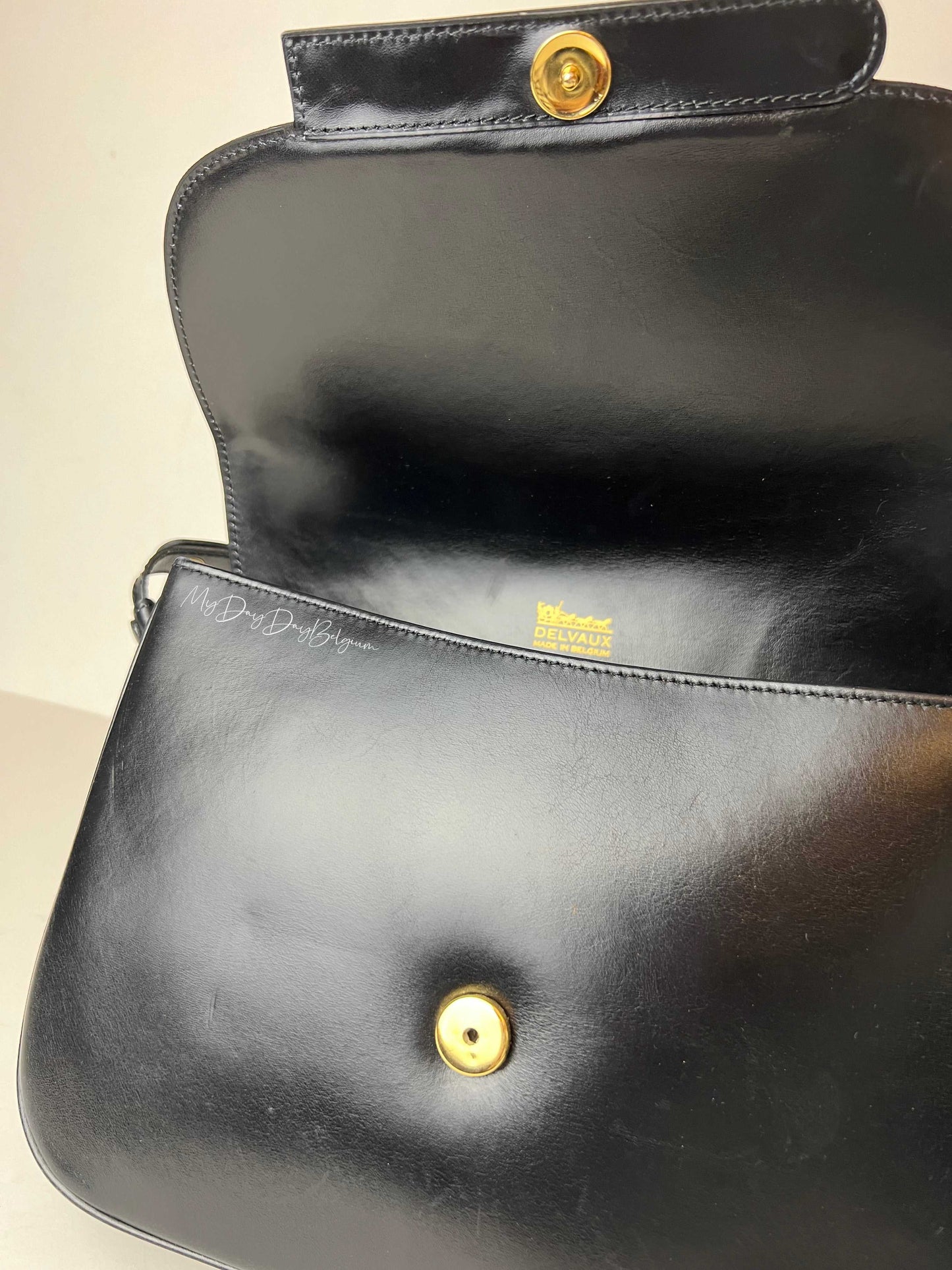 1980’s Delvaux crossbody black