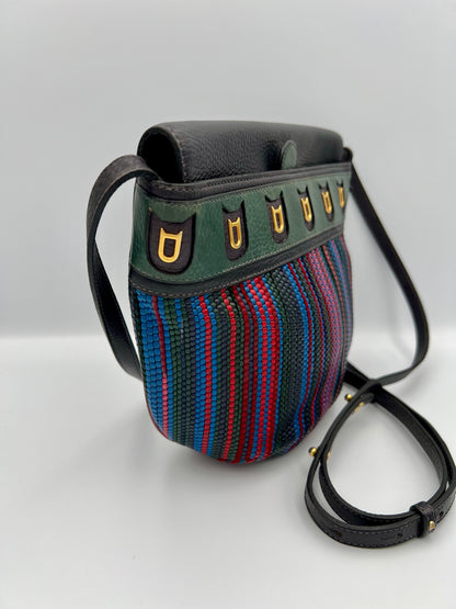 Delvaux toile de cuir