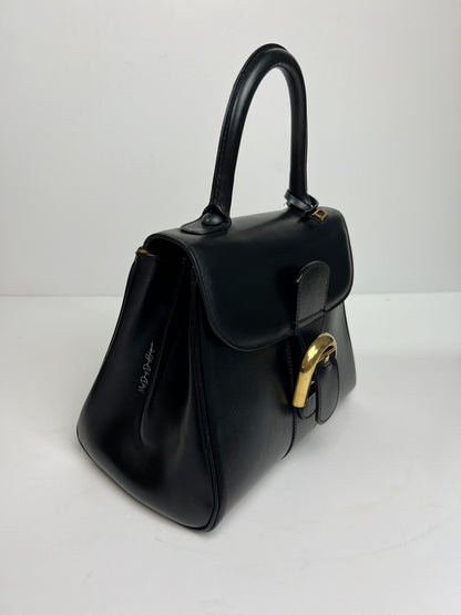 Delvaux Brillant Top Handle Black 1970's