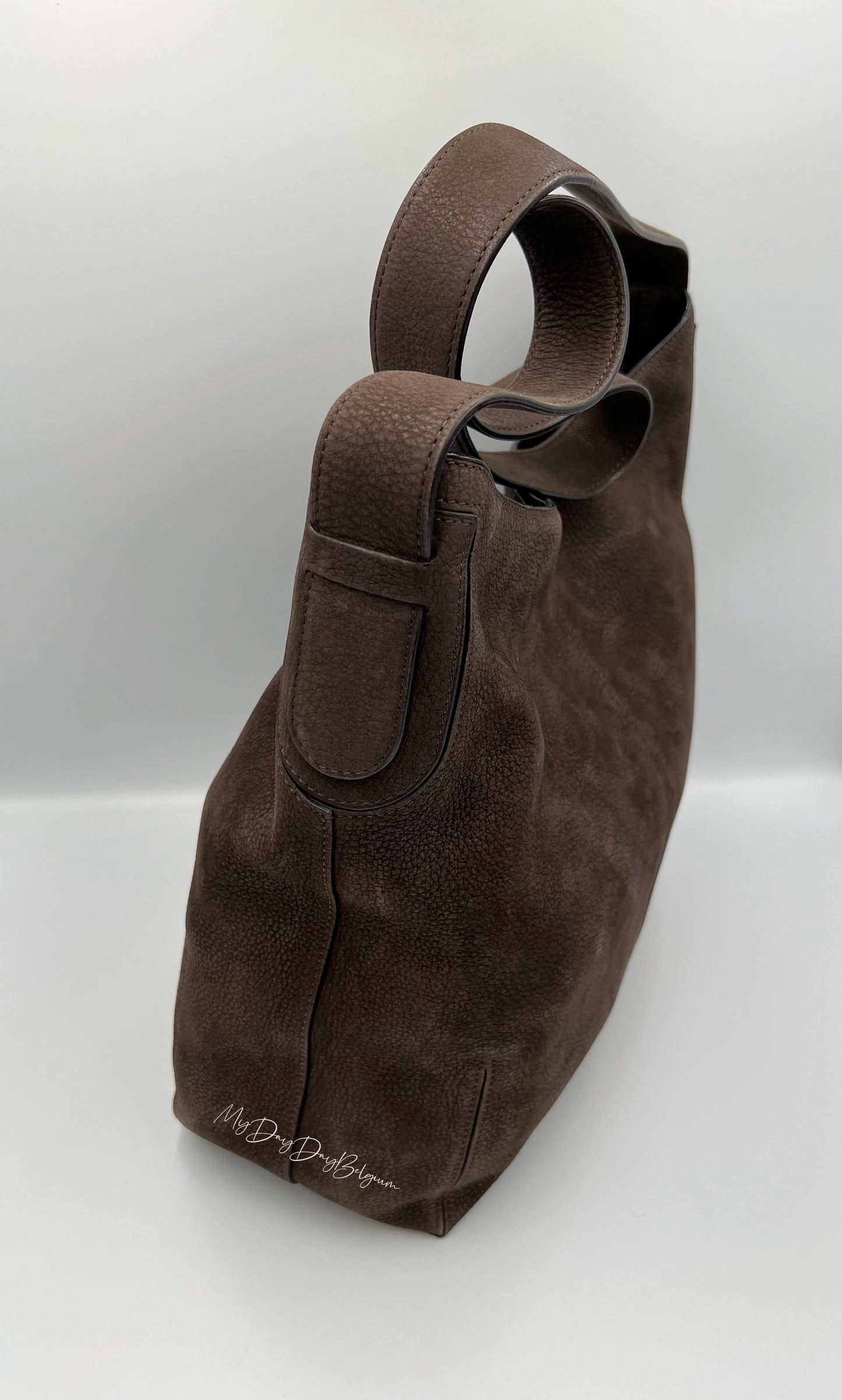 Delvaux Nubuk « 24 heures »crossbody 2011