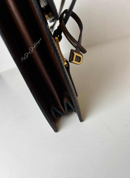 Delvaux Vintage Top Handle Brown 1967