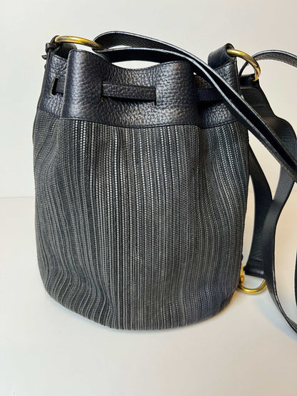 Delvaux Vintage Crossbody / Shoulder Bag Black 1985