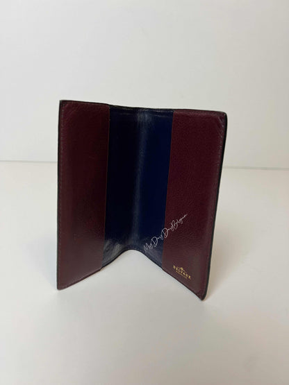 Delvaux Cardholder Toile De Cuir