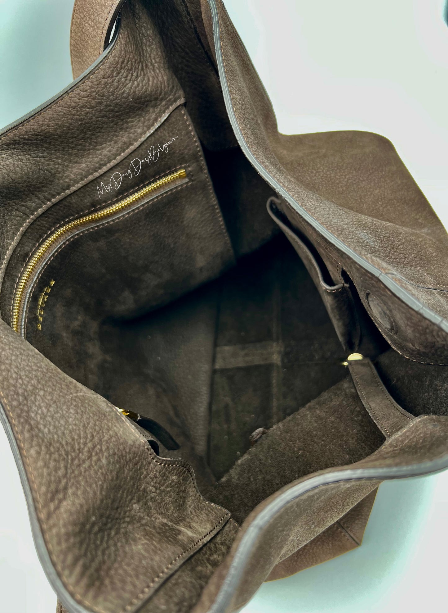Delvaux Nubuk « 24 heures »crossbody 2011