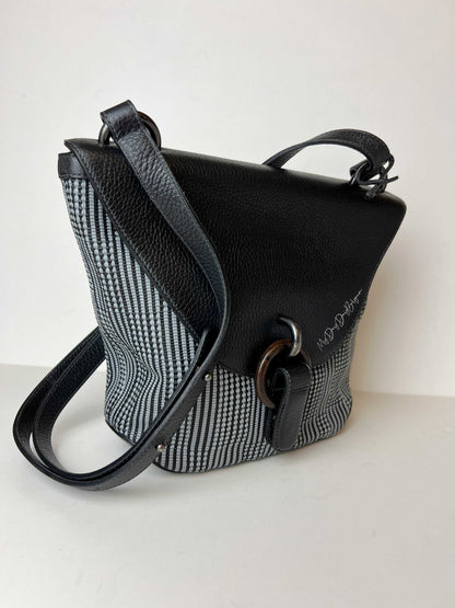 Delvaux Vintage Crossbody / Shoulder Bag Black / Grey 1985