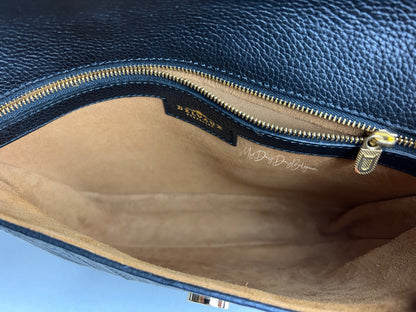 Delvaux toile de cuir crossbody 1995