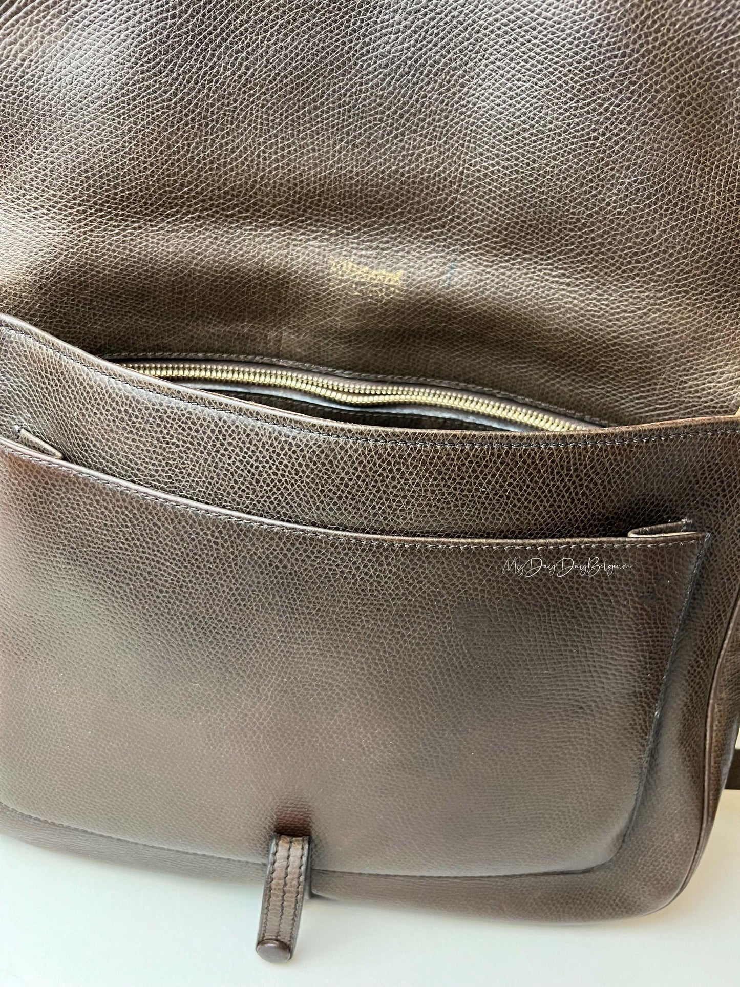 1980’s Delvaux crossbody brown