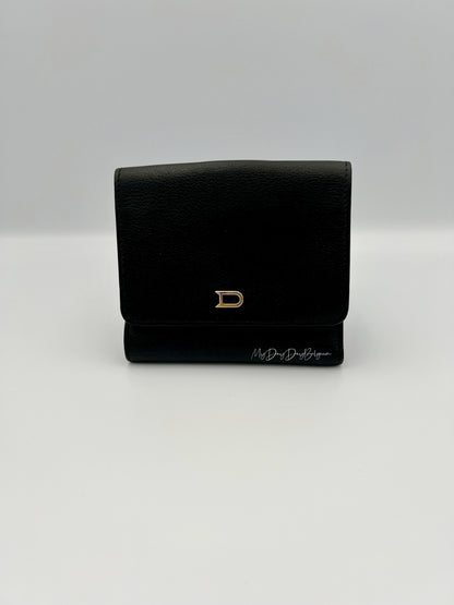 Delvaux wallet black 1990's