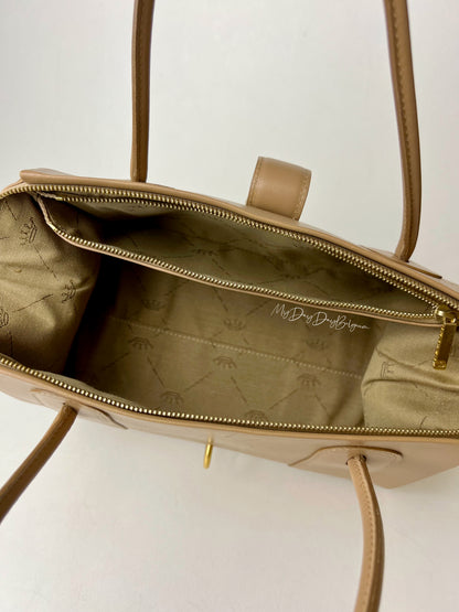 Delvaux Georges Top Handle Taupe 2004