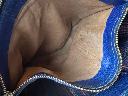 Delvaux Vintage Crossbody / Shoulder Bag Red - Multicolour 1988