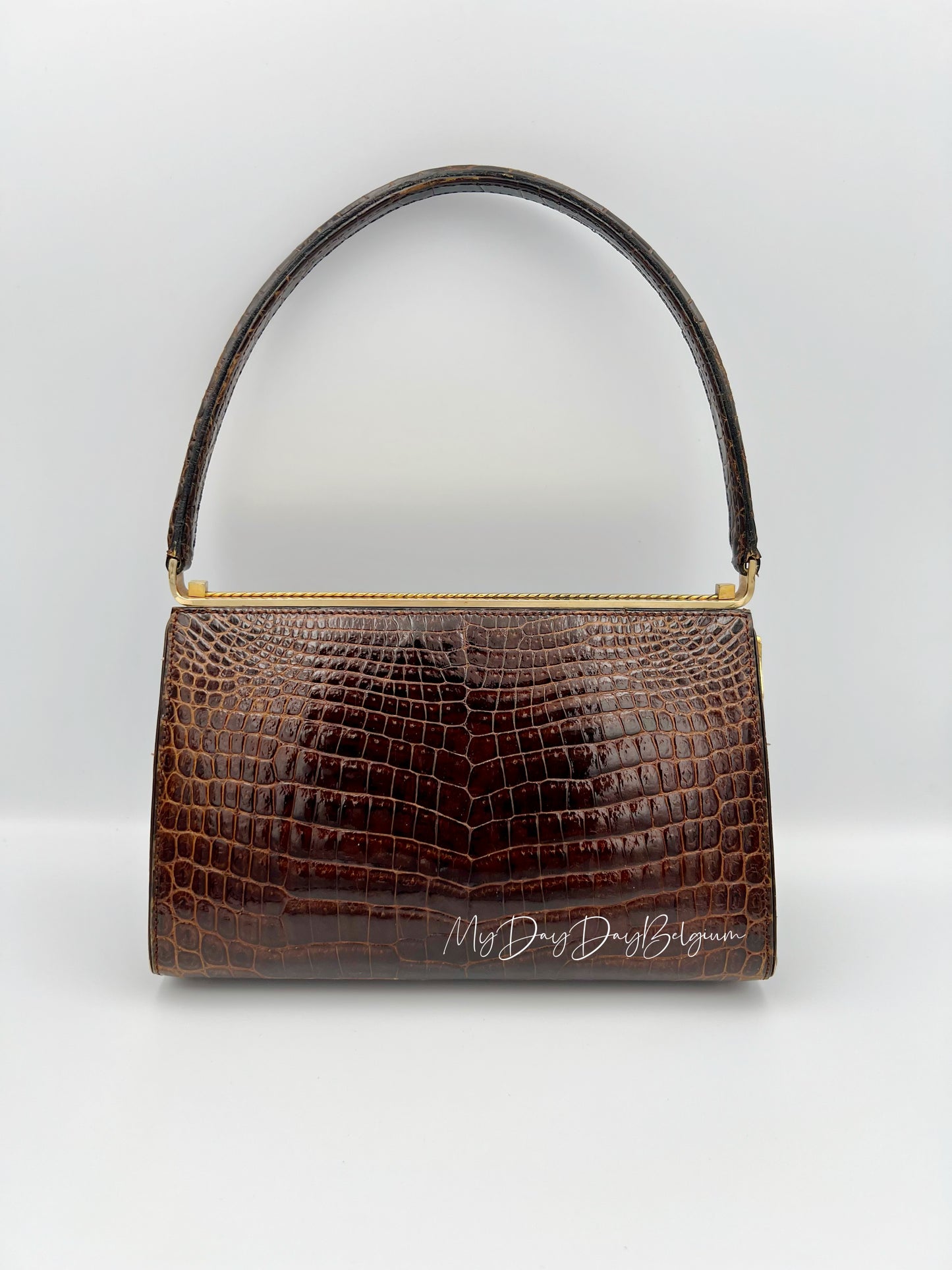 Vintage Delvaux top handle 1966