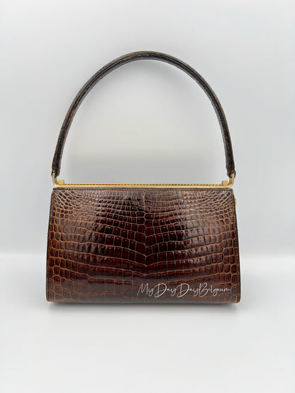 Vintage Delvaux top handle 1966
