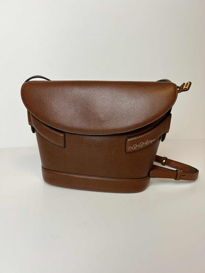 Delvaux Vintage Crossbody / Shoulder Bag Cognac 1998