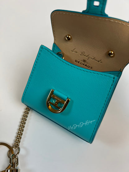 Delvaux Vintage Brillant Miniature Blue Tiffany 2010