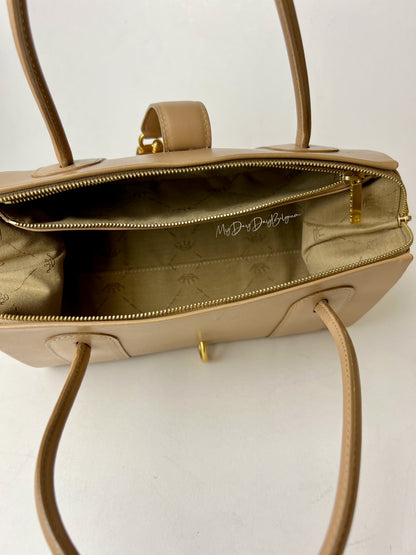 Delvaux Georges Top Handle Taupe 2004
