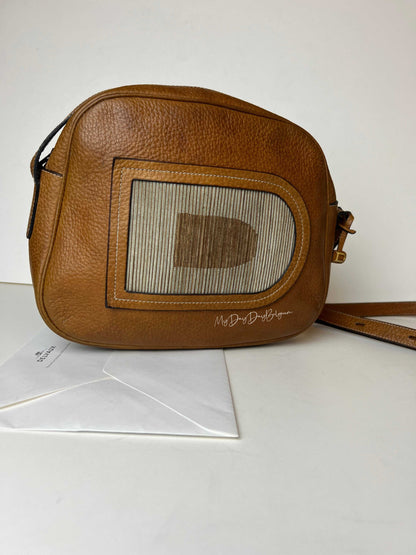 Delvaux Vintage Special Edition Crossbody / Shoulder Bag Brown 1985