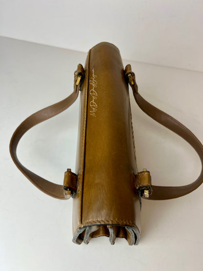 Delvaux Vintage Top Handle Brown 1965
